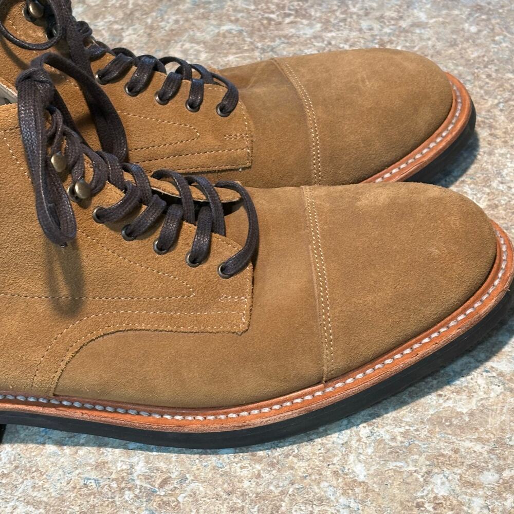 Rhode Men's Huckberry Portland Mojave Suede Vibram Sole Leather Shoes Size 13M - Picture 6 of 14